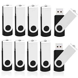 KOOTION 10pcsڥSwivelǥUSB 2.0եåɥ饤֡ꥹƥåFoldȥ졼ƻإƥå ñCarrry 4G