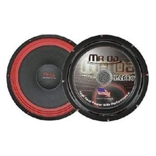 Mr. Dj PA1000 Subwoofer Black
