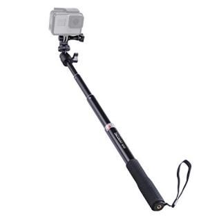 Smatree Extendable Aluminum Selfie Stick/Monopod Compatible for GoPro Max/Hero 9