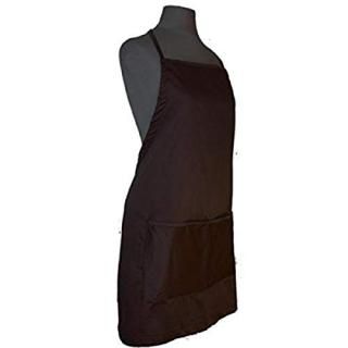 Brown - A Greener Kitchen AP005 Mens Organic Cotton Full Apron - Chocolate Brown