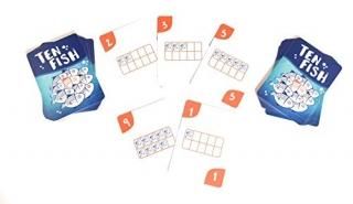 Ten Fish Card Game - Family Fun Math Game