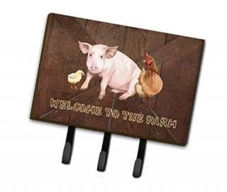 Caroline 's Treasures sb3083th68?Welcome to theեwith the pig and chicken꡼