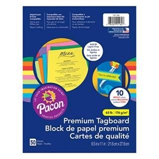 Premium Tagboard Assrtmnt 8.5X11In