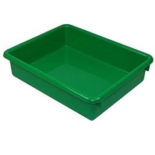 3In Green Stowaway Letter Tray