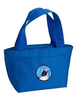 Caroline's Treasures SS4756-BU-8808 Blue Rat Terrier Lunch Bag or Doggie Bag SS4