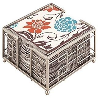 Boston International Hampshire Lunch Napkin Caddy Brush Nickel by Boston Interna