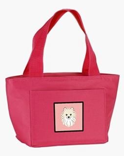 Caroline 's Treasures bb1207pk-8808?Checkerboardԥ󥯥ݥ˥Insulated LunchХåLޥ