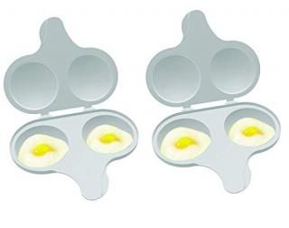 Nordic Ware 64702 Microwave 2 Cavity Egg Poacher