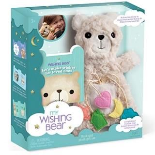 My Wishing Bear Book and Plush Set  DIY Teddy Bear Stuffed Animal Builds Kindnes