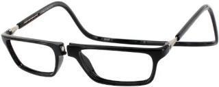Clic Magnetic Executive Reading Glasses Black 2 x