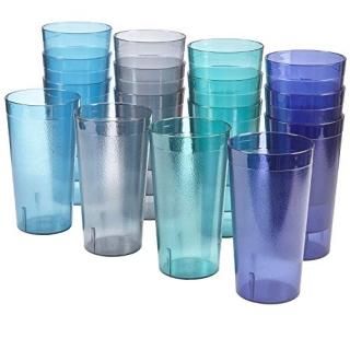 Coastal - Cafe 590ml Break-Resistant Plastic Restaurant-Quality Beverage Tumbler