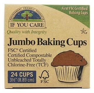 ľIf You Care Baking Cups Jumbo Jumbo 24 CT Pack of 2