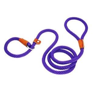 lynxking Dog Leash Slip Rope Lead Leash Strong Heavy Duty Braided Rope No Pull T