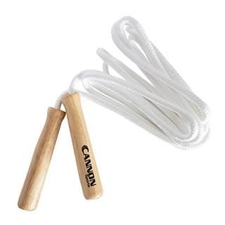 16' - 4.9m Polyester Jump Rope with Wooden Handles