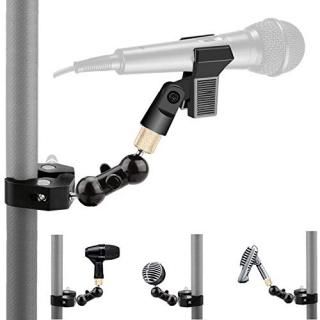 Microphone Clip Clamp Mount for Shure sm58 sm48 sm81 sm57 Mic MV5MV51PGA52Sennhe