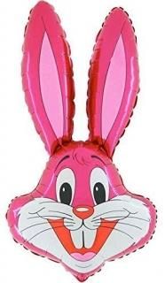 Toyland? 37 Rabbit Shaped Balloon Available In 5 Colours - Easter Balloons PINK