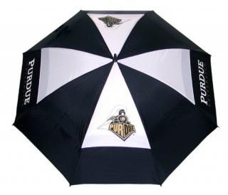 Team Golf 23069 Purdue University 62 in. Double Canopy Umbrella