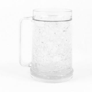 Freezer Mug - Double Wall -16oz. Capacity - Clear by Simply Green Solutions