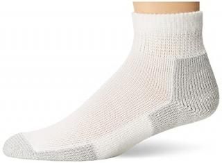 MediumWomen's Shoe Size 6.5-10/Men's Shoe Size 5.5-8.5 White - Thorlos Unisex JM