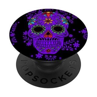 Sugar Skull Calavera Gift for Mexican Skull Decor Art Lover PopSockets Grip and 