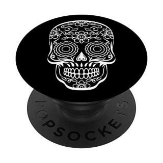 Sugar Skull Calavera Gift for Mexican Skull Decor Art Lovers PopSockets PopGrip 