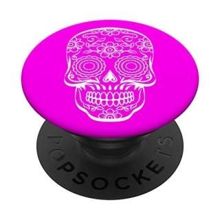 Sugar Skull Calavera Gift for Mexican Skull Decor Art Lovers PopSockets PopGrip 
