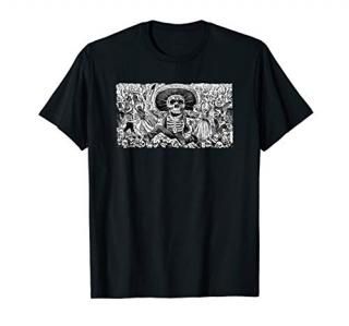Mexico Day Of The Dead TShirt - Calaveras Dia De Los Muertos T-Shirt