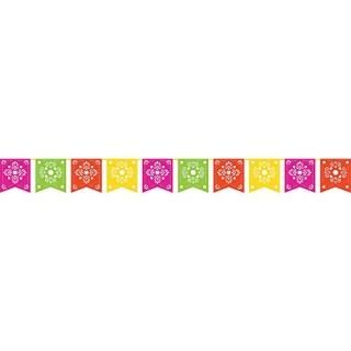 Creative Converting Papel Picado Decorative Banner Serape