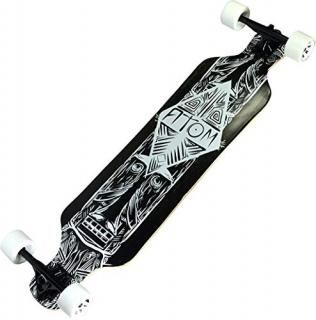 Atom Longboards Atom Drop Deck Longboard - 39 Dark Tiki 39