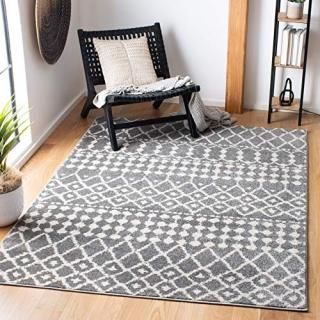 Safavieh Mercer Collection MRE414F Boho Moroccan Tribal Non-Shedding Living Room