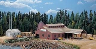 Walthers Cornerstone Series & 174 N Scale Mountain Lumber Co. Sawmill - Kit