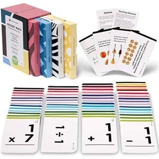 Think Tank Scholar 600 Facts Math Flash Cards All Facts Box Set Addition Subtrac