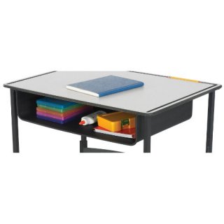 Safco Products Book Box for AlphaBetter Desk Black Desk sold separately