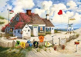 ХåեBuffalo Games Charles Wysocki Rootbeer Break 300 Piece Jigsaw Puzzle by