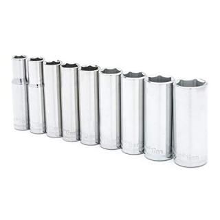 Crescent 9 Pc. 3/8 Drive 6 Point Deep Metric Socket Set - CSAS7N