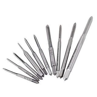 Metric Taps Set 10pcs Mini Machine Hand Tap Thread Wire Tapping M1 / M1.2 / M1.4