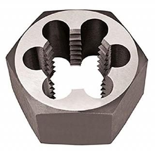 Alfa Tools CSRTD70690L 4-48 Left Hand Rethreading Hex Die Carbon Steel