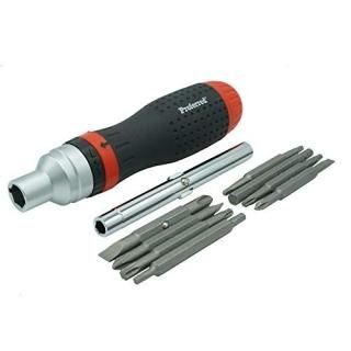 Proferred T29004 Interchangeable Bit Screwdriver Sets Ratcheting 19 Piece in 1 b