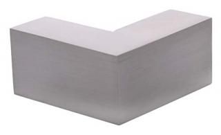 CRL Brushed Nickel 90 DegreeSleeve Over Glass Clamp