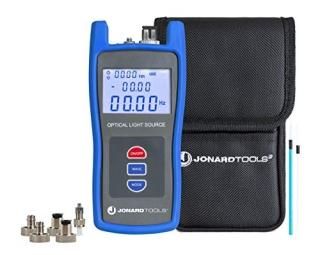 Jonard Tools FLS-55 Multi-Mode & Single-Mode Fiber Optic Light Source with FC/LC