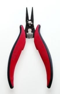 Hakko CHP PN-5004 Heavy-Duty Short-Nose Pliers Flat Nose Flat Outside Edge Smoot