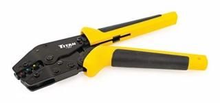 Titan 11957 Offset Ratcheting Wire Terminal Crimpers