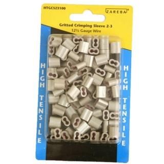 Zareba HTGCS23100 Gritted Crimping Sleeve 2-3 by Zareba