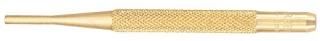 Starrett B565C Brass Drive Pin Punch 4 Overall Length 5/8 Pin Length 1/8 Pin Dia