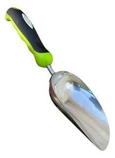 Garden Guru Super Strong Garden Scoop Trowel Shovel Transplanter - Stainless Ste