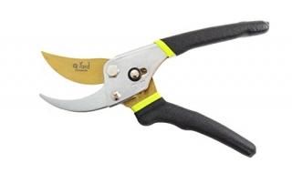 Q-yard QY-731L Traditional Bypass Pruning 8.5 Titanium Blade- Handheld Gardening