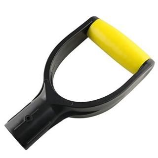 JCBIZ 32mm Inner Diameter Plastic Spade Handle Shovel D Grip Handle Good Hand Pr