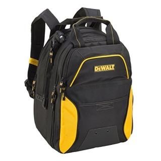 Custom Leathercraft DEWALT DGCL33 33-Pocket Lighted USB Charging Tool Backpack Y