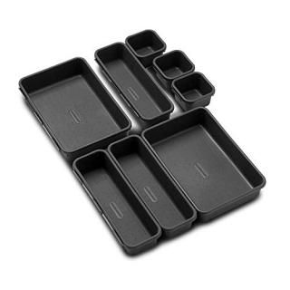 1 Set - Made Smart Madesmart Interlocking Drawer Organiser 8 Bin 1 Set