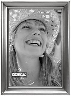 5x7 Pewter - Malden International Designs Concourse Pewter Metal 13cm x 18cm Pic